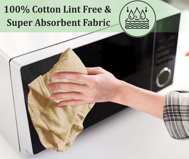 Flour Sack Towels 12 Pack 28”x28” (12 Count)