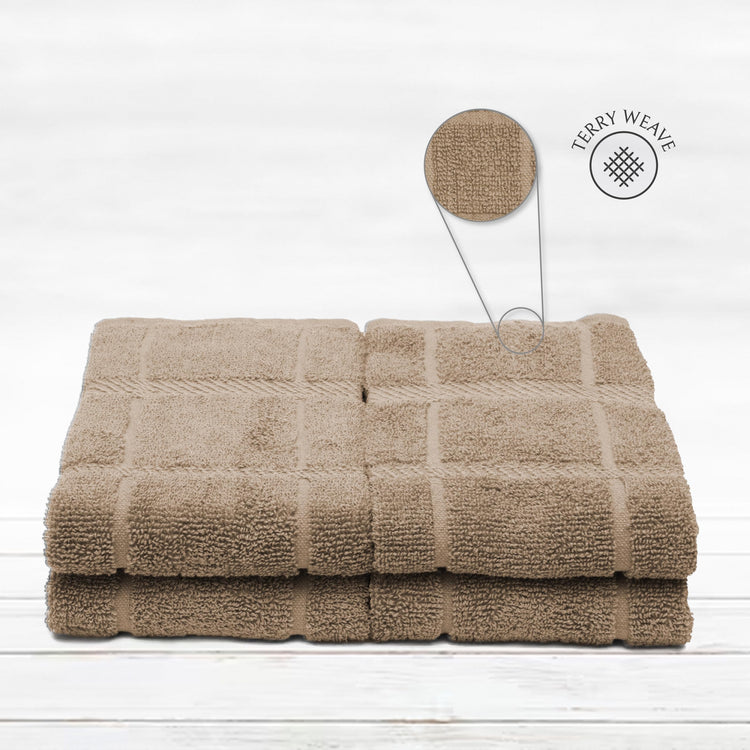 100% Cotton Terry Dish Towels (4 Count)
