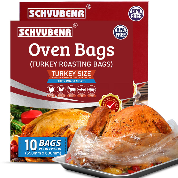 Turkey Oven Bags for Perfect Roasting (20 Count)