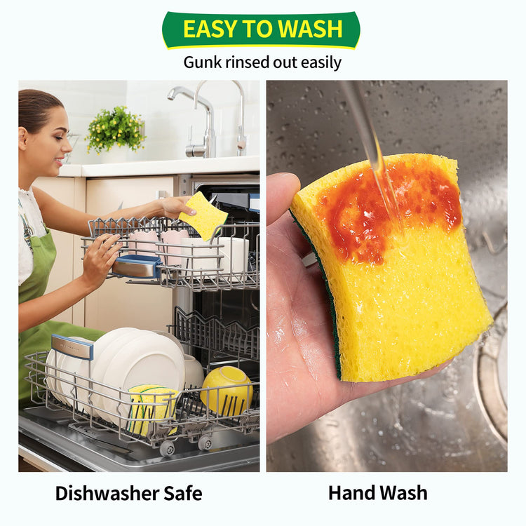 Heavy Duty Scrub Sponge 24 Pack (24 Count)