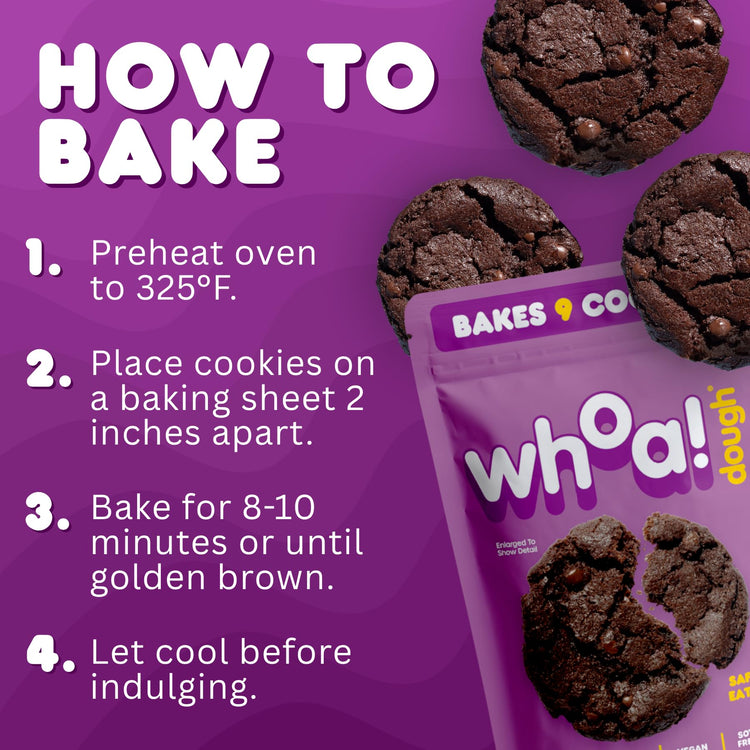 Whoa Dough Ready to Bake Cookie Dough Brownie Batter (82.8 Ounce)