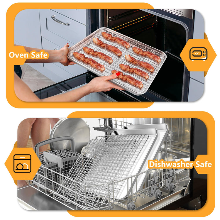 Cookie Sheets with Cooling Racks (2 Count)