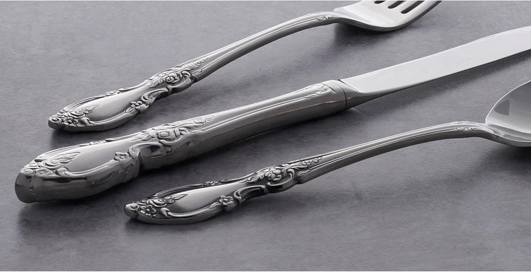 Oneida Louisiana 5-Piece Flatware Set, Service for 1,Silver