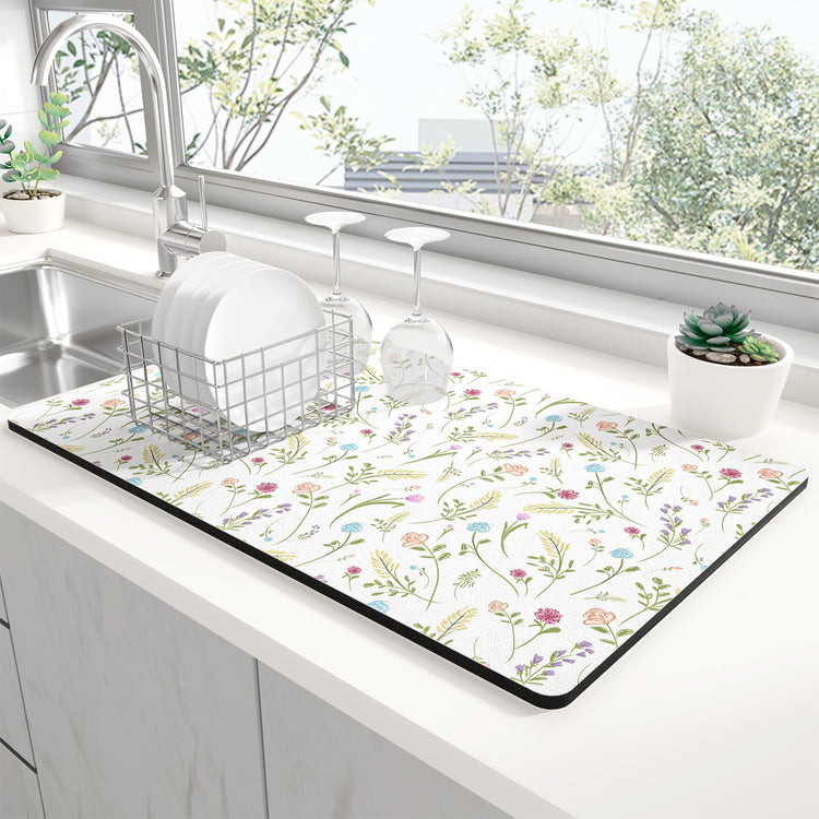 Dish Drying Mat for Kitchen Counter