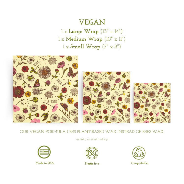 Vegan Beeswax Wraps for Food