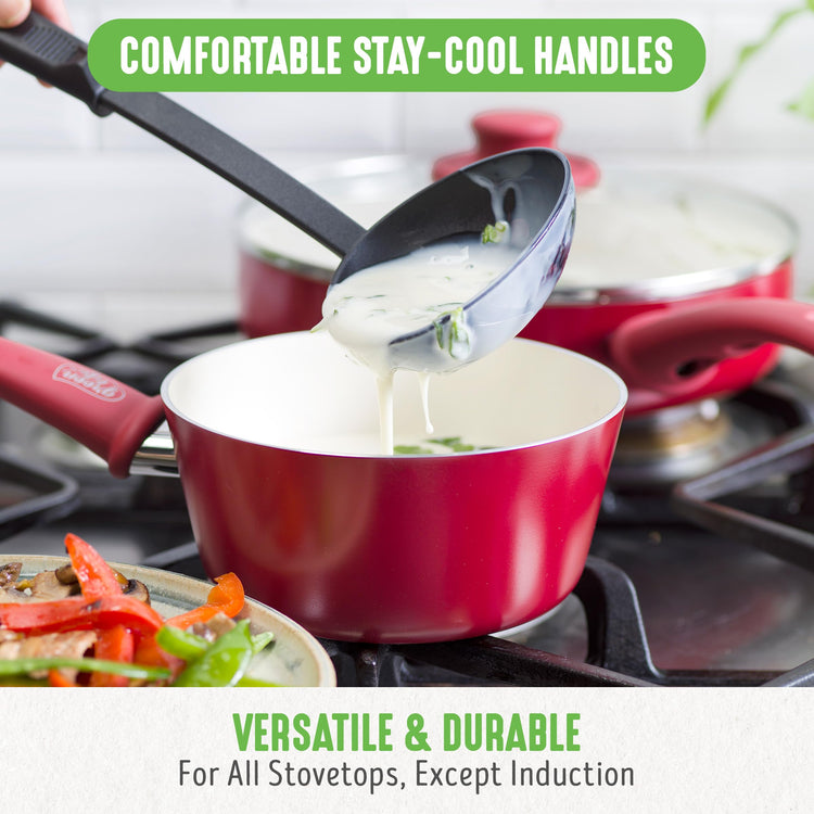 16 Piece Nonstick Cookware Set
