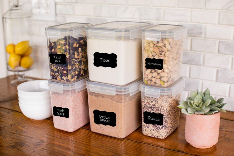 Airtight Food Storage Containers with Lids (6 Count)