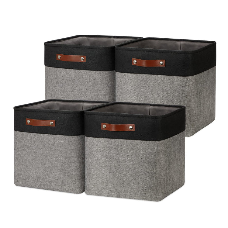 Storage Bins for Organizing (4 Count)