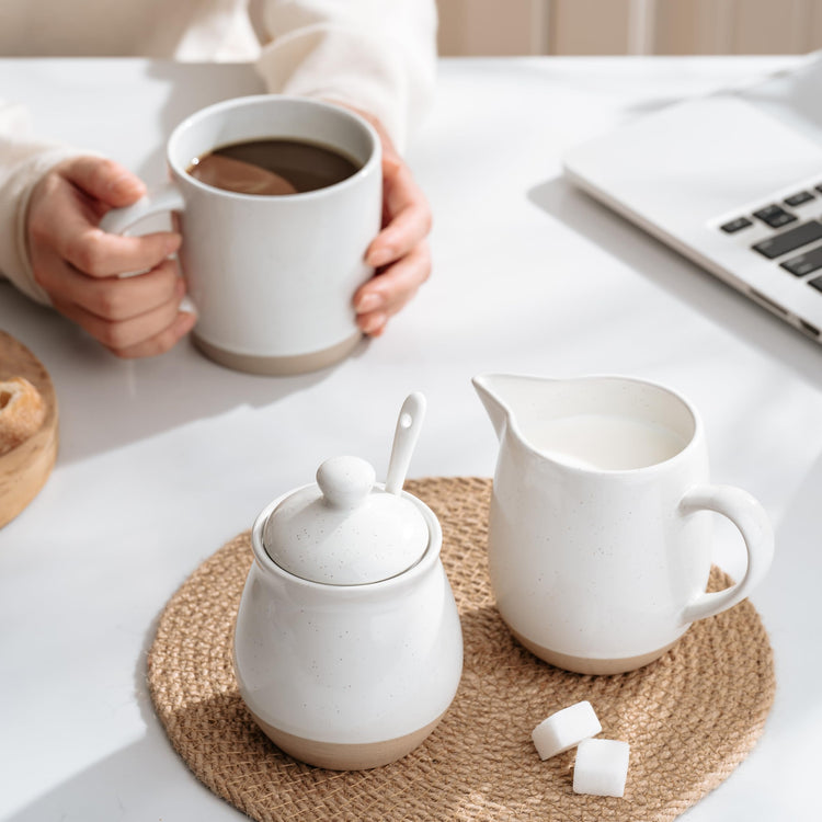 10oz Sugar Bowl & 13oz Creamer Set