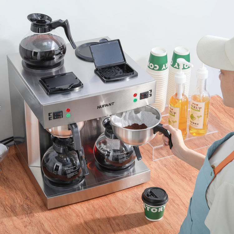 Dual Drip Commercial Coffee Maker