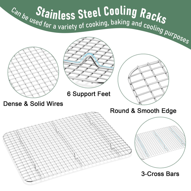 Baking Sheet with Wire Rack Set (2 Count)
