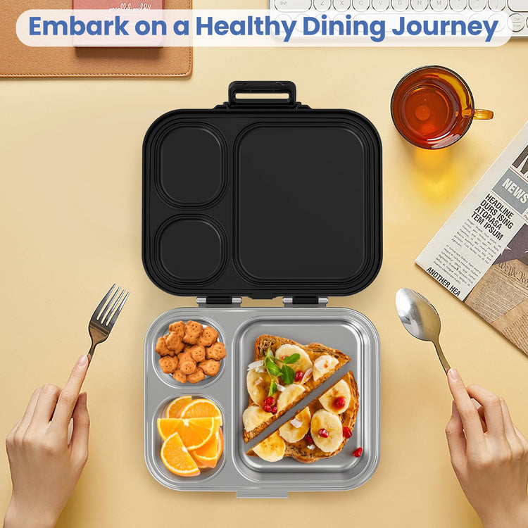 Stainless Steel Bento Lunch Box for Kids