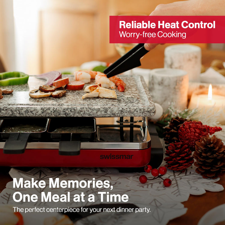 Classic 8 Person Raclette Party Grill