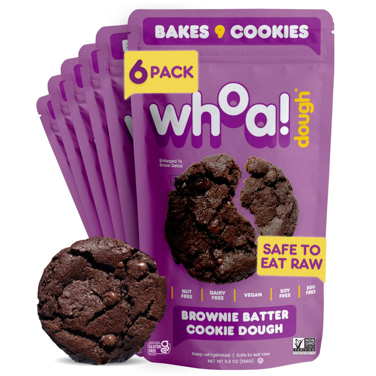 Whoa Dough Ready to Bake Cookie Dough Brownie Batter (41.4 Ounce)