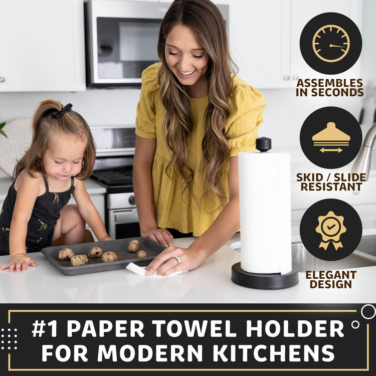 Heavy Duty Stainless Steel Paper Towel Holder