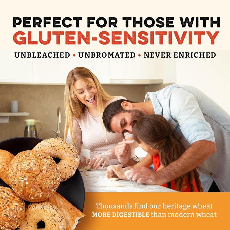 Heritage Organic Bread Flour Blend (80 Ounce)