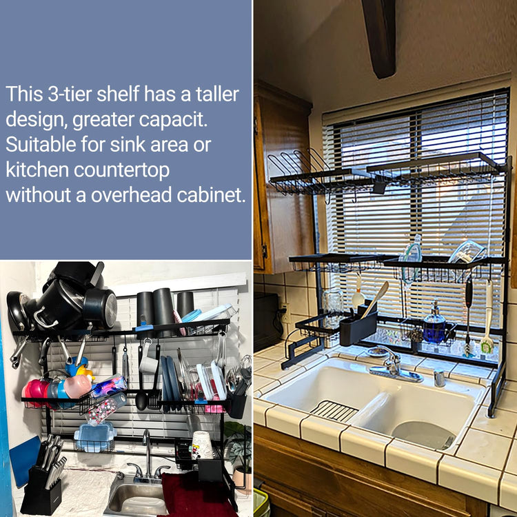 Over The Sink Dish Drying Rack