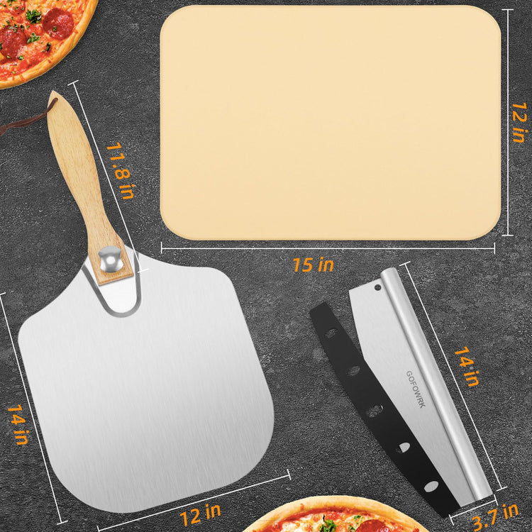 Pizza Stone 5 PCS Set (5 Count)