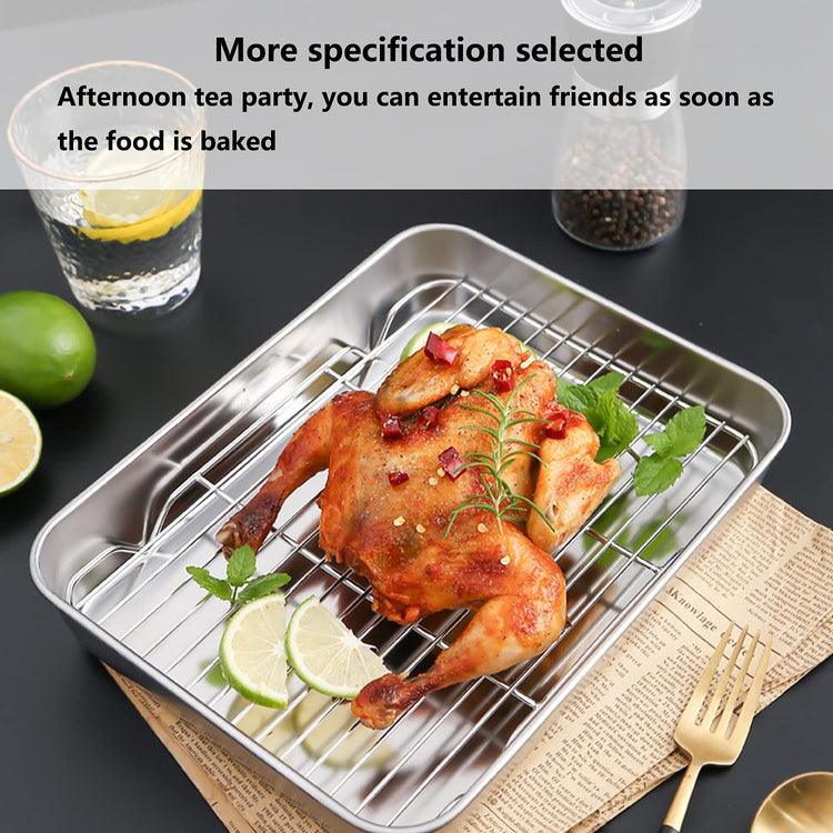 Roasting Pan and Rack Set (2 Count)