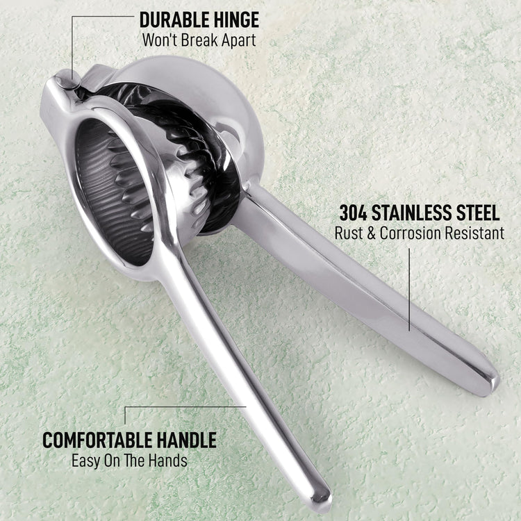 Extra Large Lemon Squeezer Stainless Steel