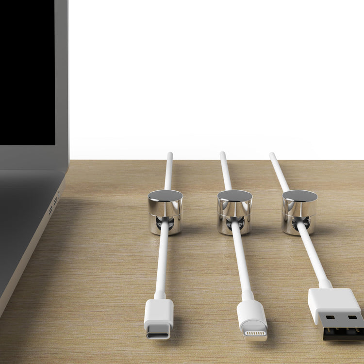 Cable Anchors for Desk Organization (3 Count)