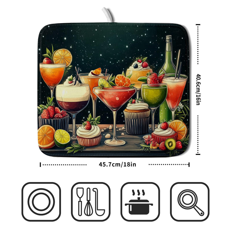 Dish Drying Mat for Kitchen Counter