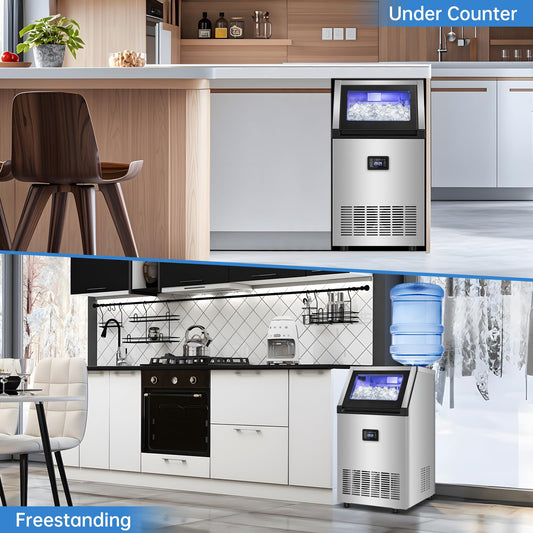 200 lbs High Output Ice Maker Undercounter Built
