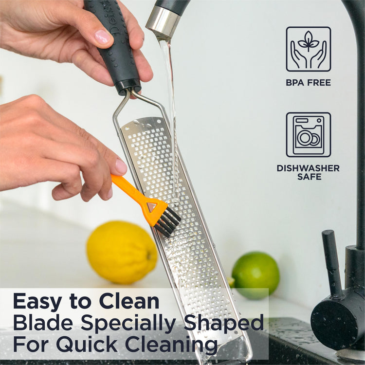 PRO Lemon Zester & Heavy Duty Cheese Grater & Vegetable Grater