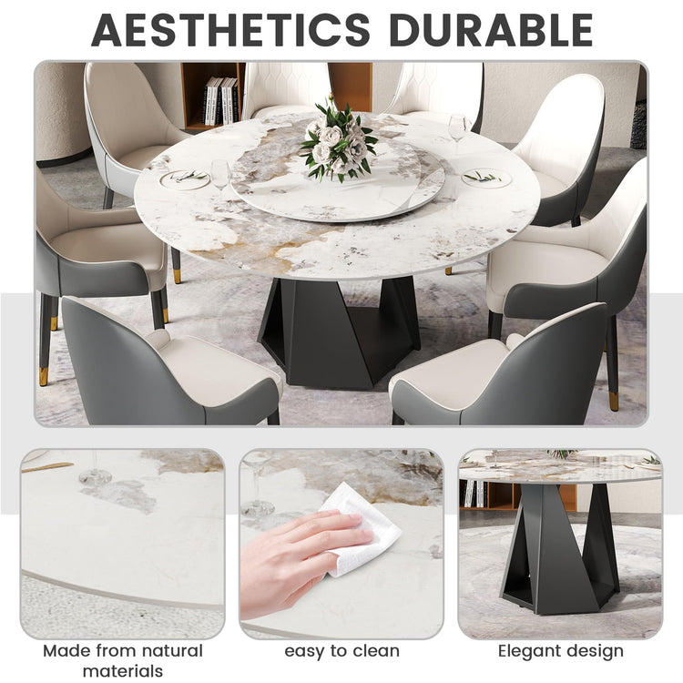 9 Piece Dining Table Chairs Set