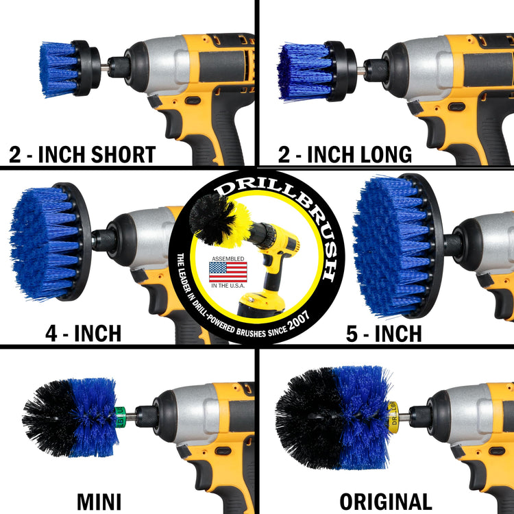 5 Piece Spin Brush Pool Cleaning Kit