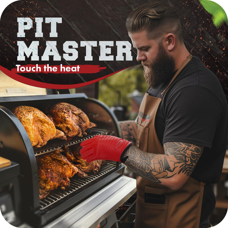 XL Silicone Smoker Oven Gloves