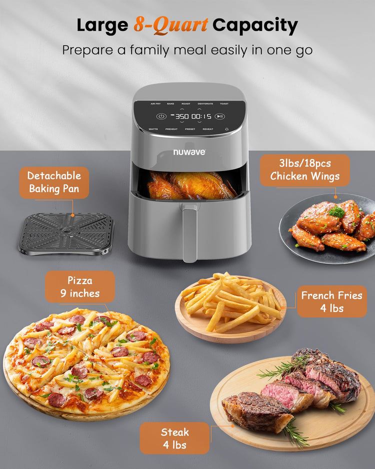 Brio Plus Air Fryer 8 Qt