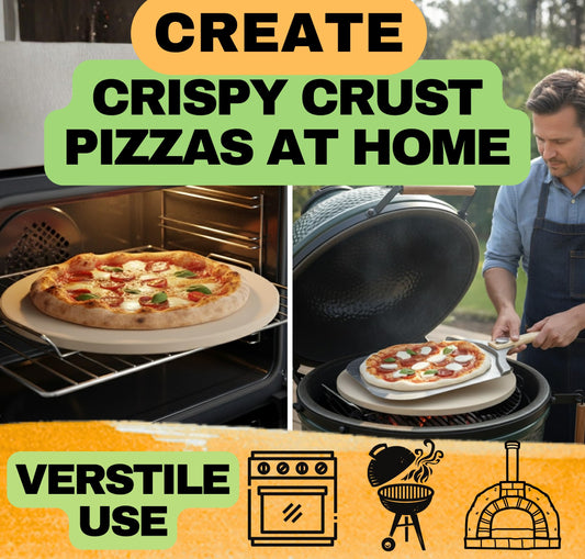 Round Pizza Stone for Oven 16 inch