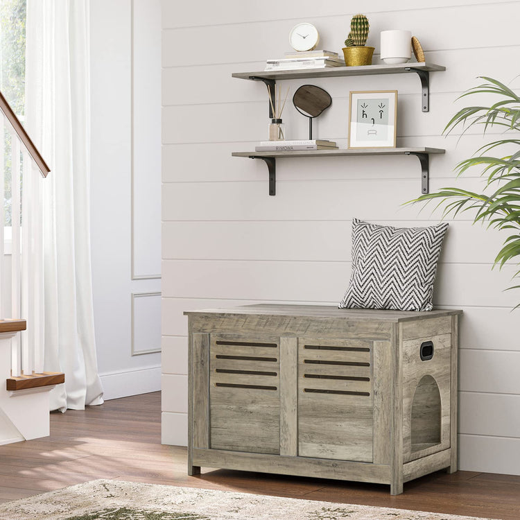 Long Wall Shelves (2 Count)