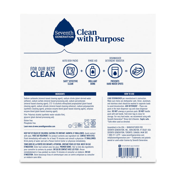 Dishwasher Detergent Packs (72 Count)