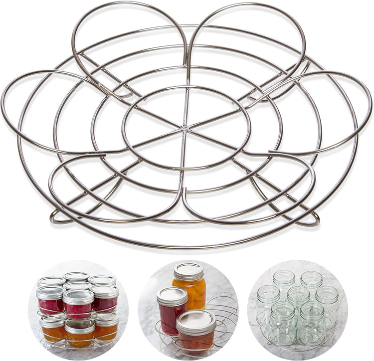 Prepworks by Progressive Reversible Stainless Steel Canning Rack