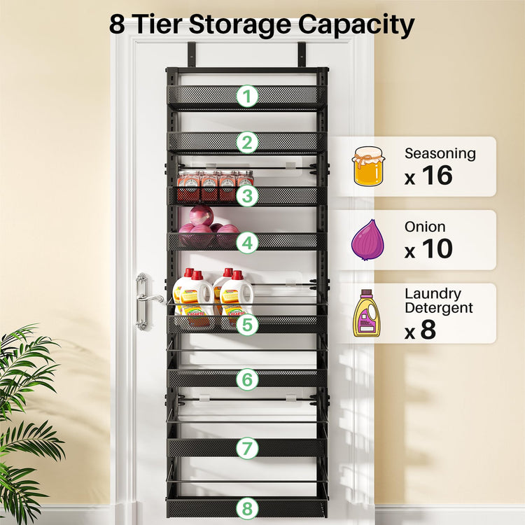 8 Tiers Over the Door Organizer