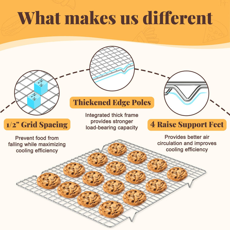 Cooling Racks for Cooking and Baking