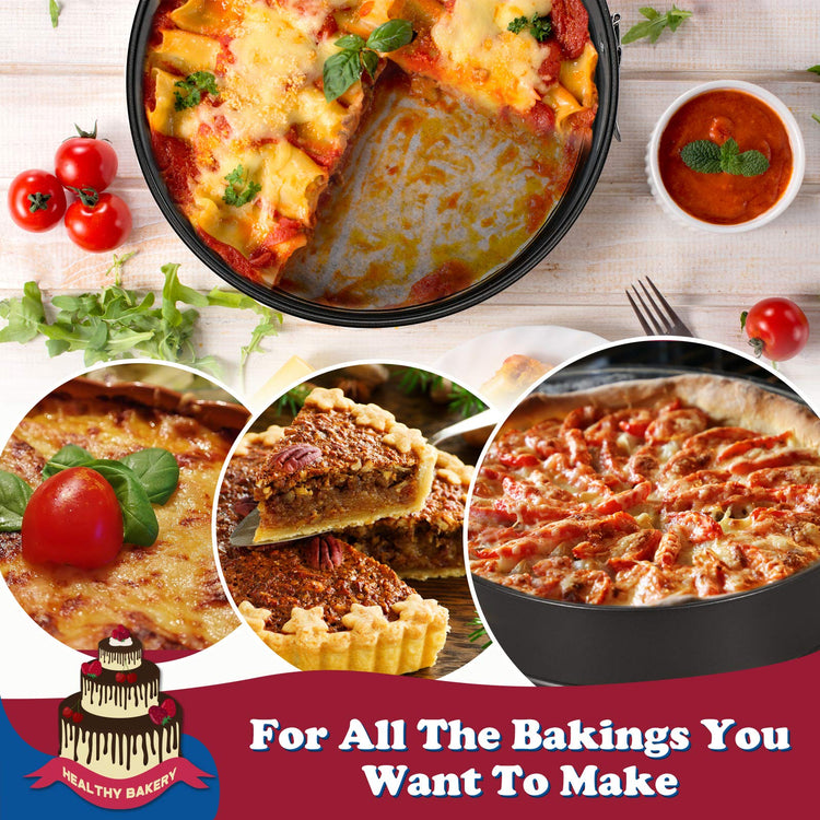 9 Inch Non stick Cheesecake Pan Springform Pan with Removable Bottom