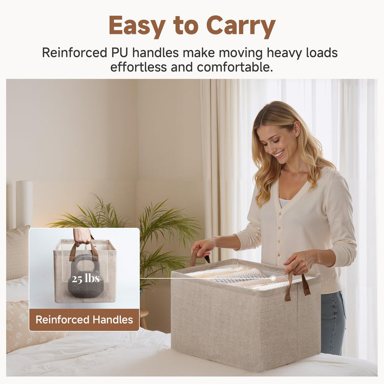 Fabric Storage Bins (2 Count)