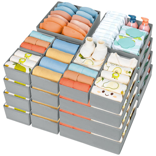 Drawer Organizer Clothes 18 Pack (18 Count)