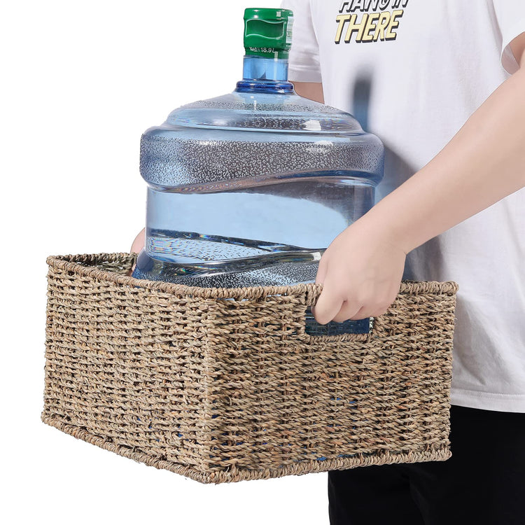 Large Wicker Baskets for Storage (2 Count)