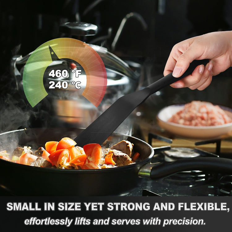 Silicone Thin Spatula Set of 2 (2 Count)