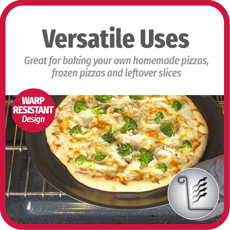 AirPerfect Nonstick 16” Pizza Pan (2 Count)