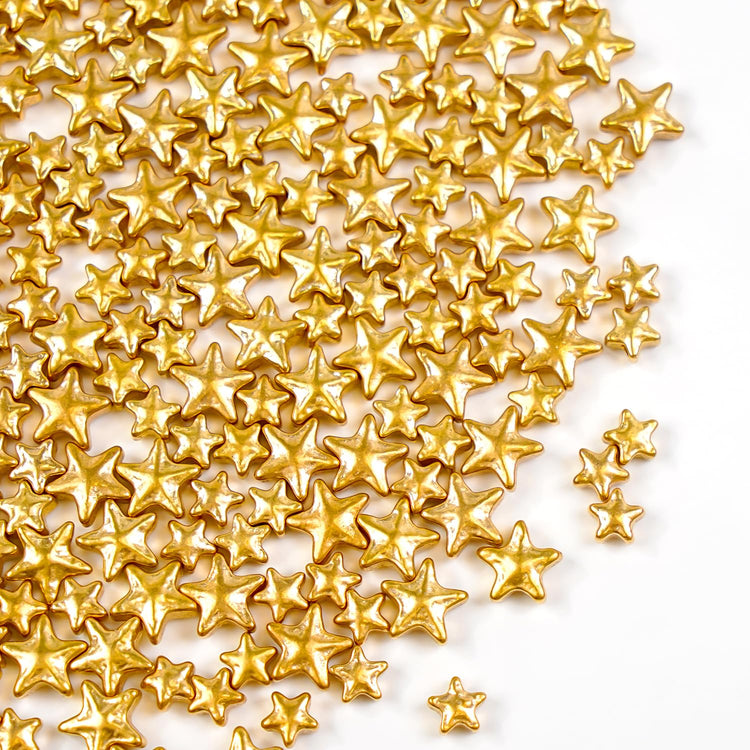 Edible Gold Star Sprinkles