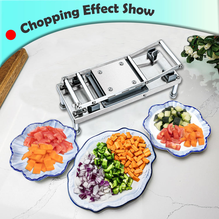 Vegetable Chopper Veggie Cutter Onion Food Potato Tomato Dicer With Blade