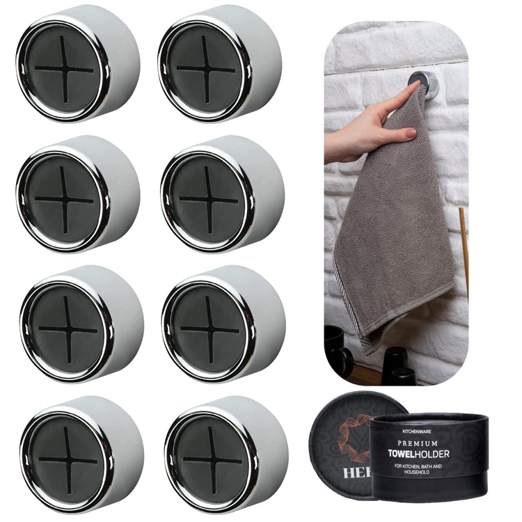 Towel Hooks Towel Holder (8 Count)