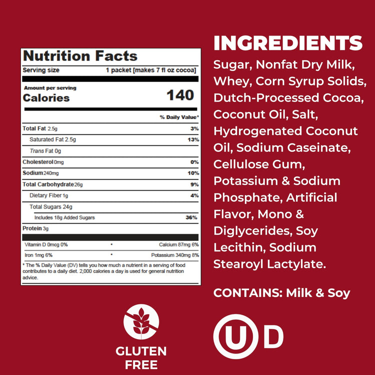 Raspberry Cocoa Mix (45 Ounce)