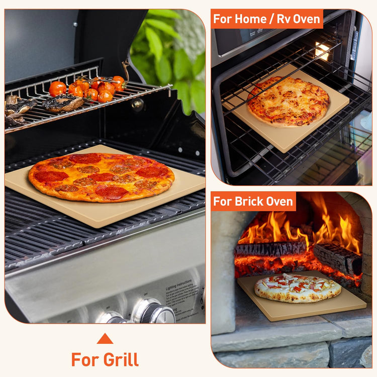 Pizza Stone for Oven and Grill