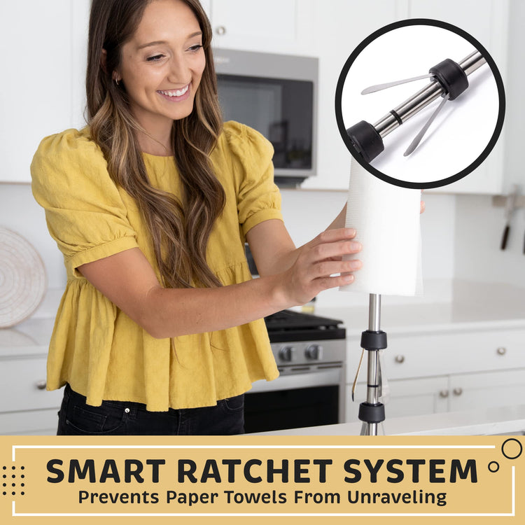 Heavy Duty Stainless Steel Paper Towel Holder